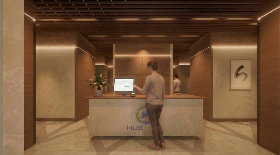 Hubotel front desk